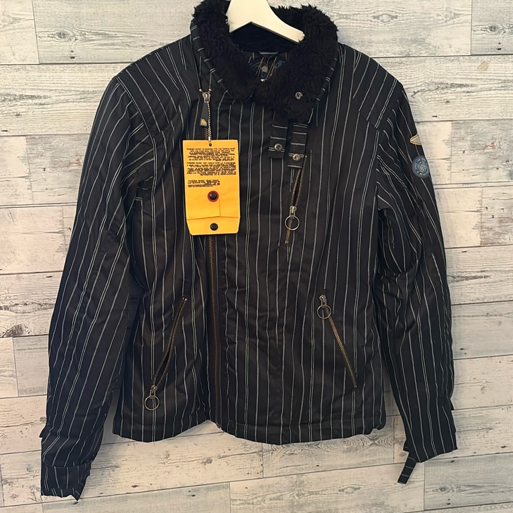 NWT Powder Room Black Sheep Jacket Size L